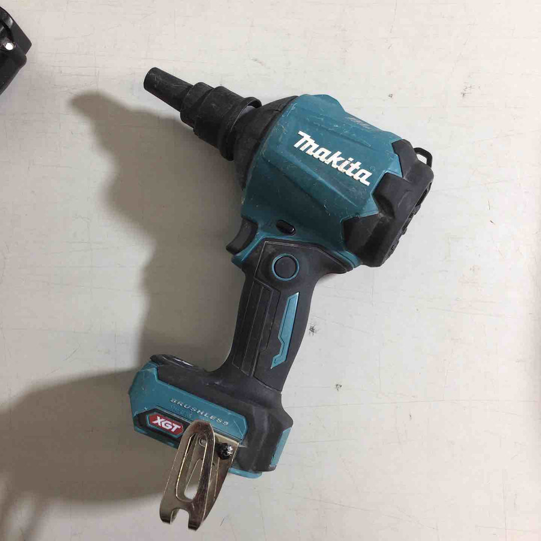 【美品】★マキタ(makita) コードレスエアダスタ AS001GRD 40V 充電式 フルセット アタッチメント付き【柏店】