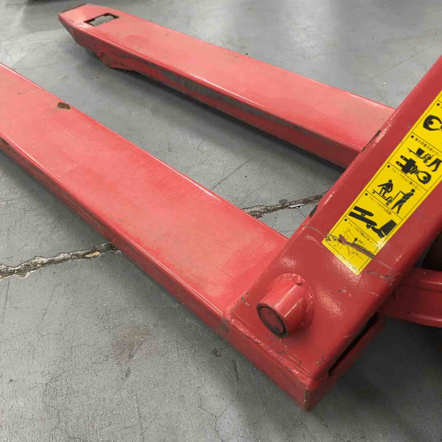 店頭受取り限定】ニチユ ハンドパレット パレットトラック PT15S-18