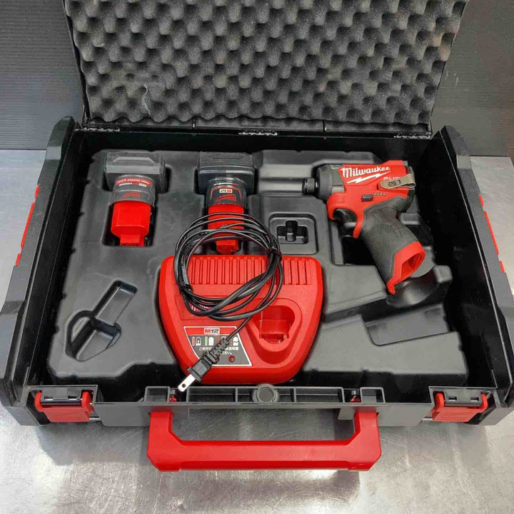 【中古品】 ミルウォーキーツール(Milwaukee) M12 FUEL 12V インパクトドライバー フルセット品 M12 FID2-0X JP 【東大和店】