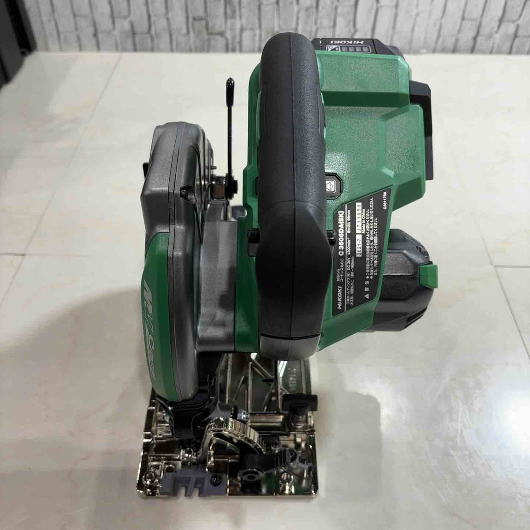 ★ハイコーキ(HIKOKI ※旧:日立工機) コードレス丸のこ C3606DA(SK)(2XPS)【川口店】