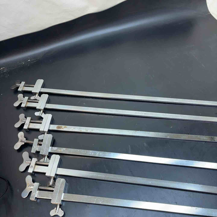 山崎製作所/YAMAZAKI ハタガネ はた金 全長約800mm 6本セット【岩槻店】