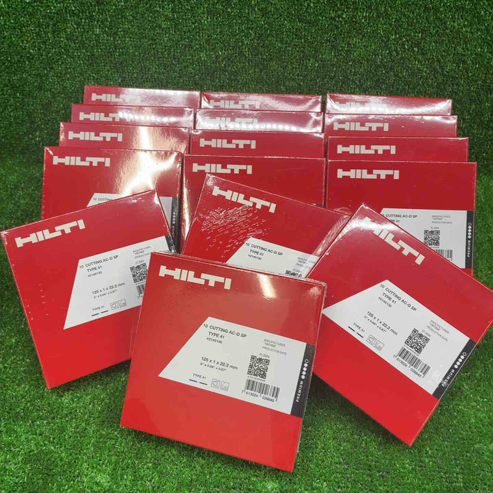 ヒルティ HILTI 切断砥石 #2145130 AC-D 125×1×22.2SP 1箱10枚-16箱セット【藤沢店】