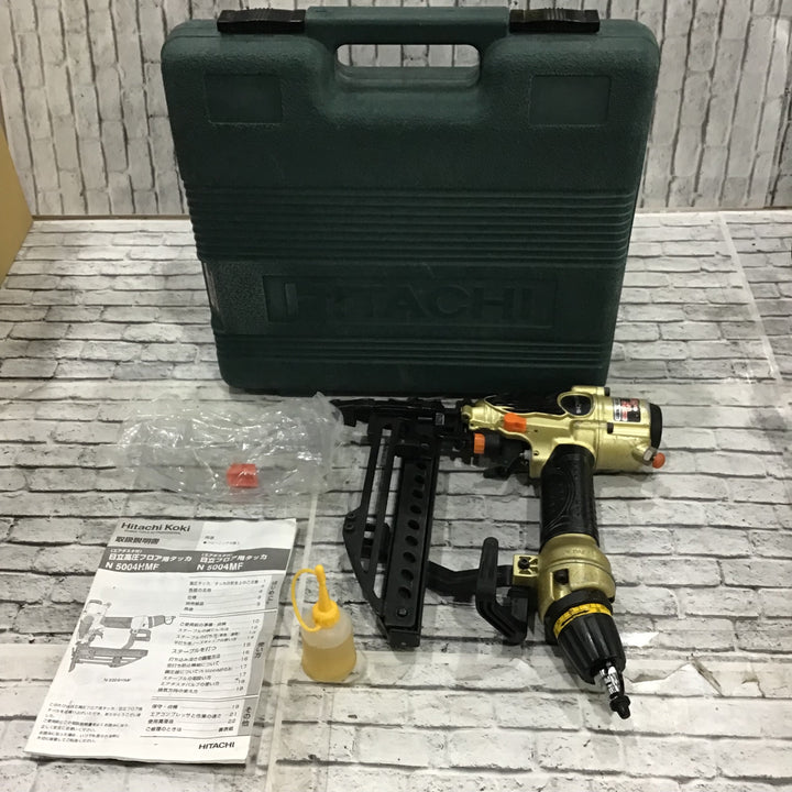 ★ハイコーキ(HIKOKI ※旧:日立工機) 高圧フロアタッカ N5004HMF【川口店】