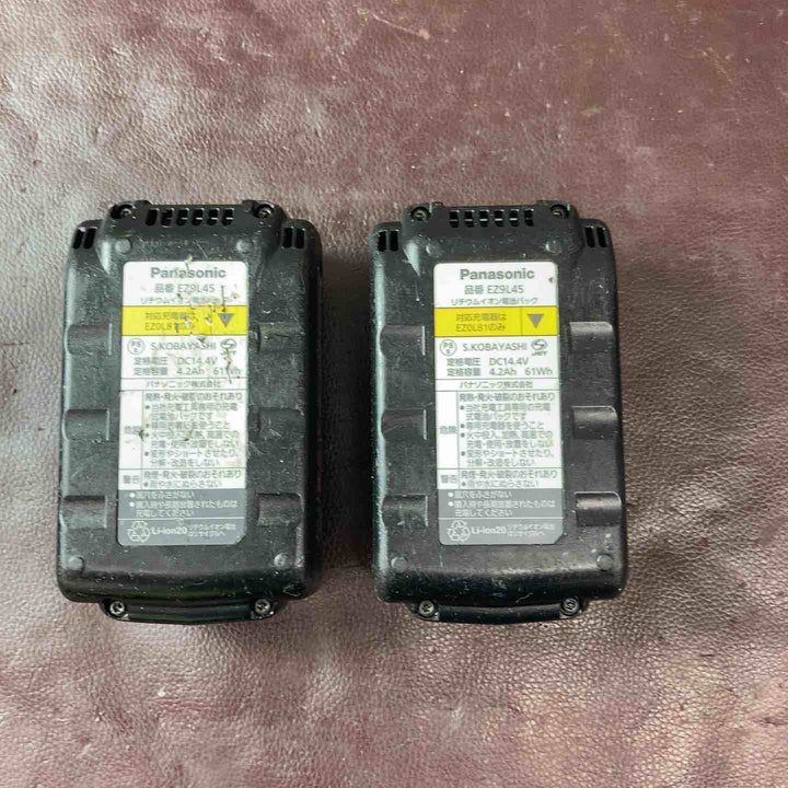 【中古品】パナソニック 充電式ディスクグラインダ EZ4640LS2S-B【東大和店】