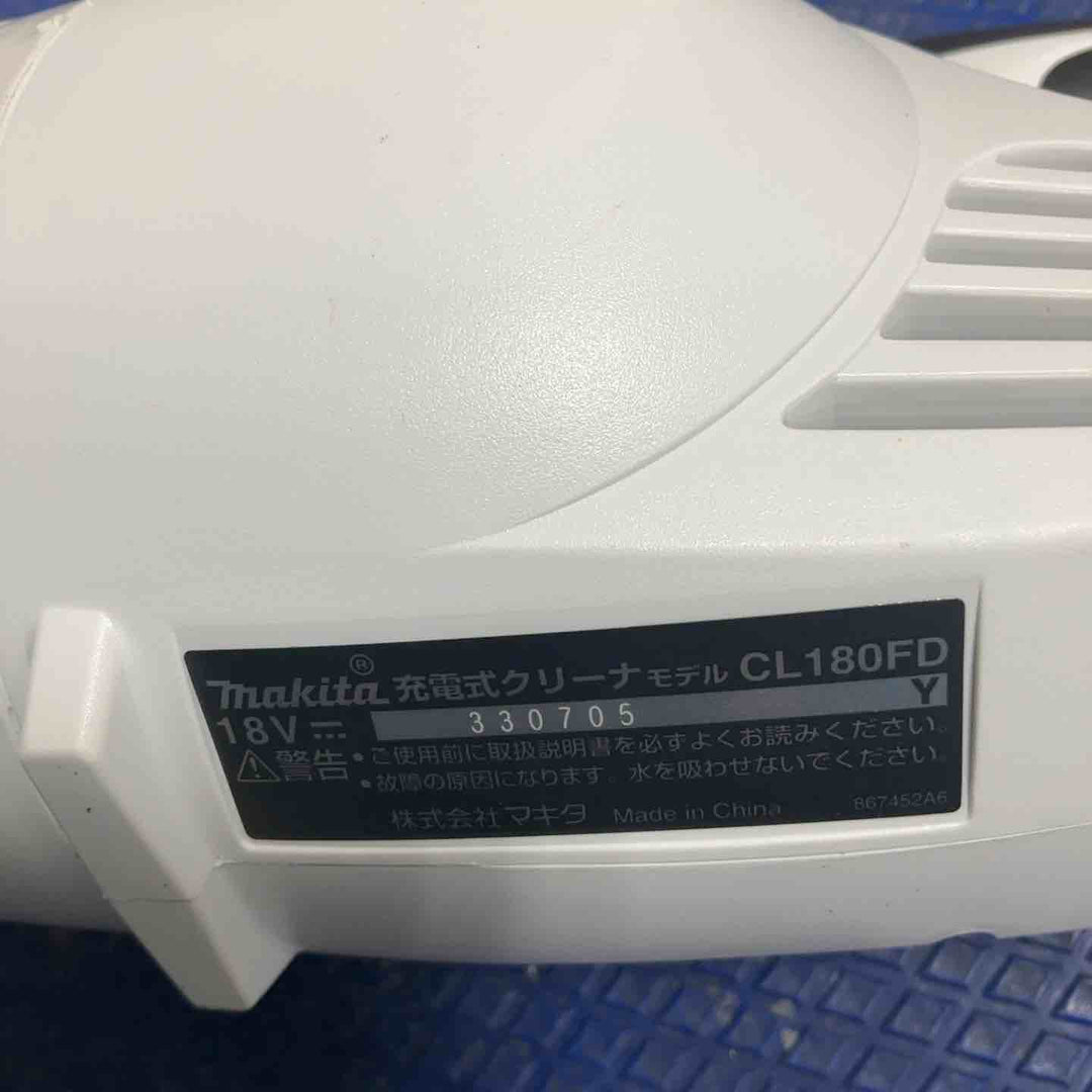 ◇マキタ(makita) コードレスクリーナー CL180FDRFW【草加店】