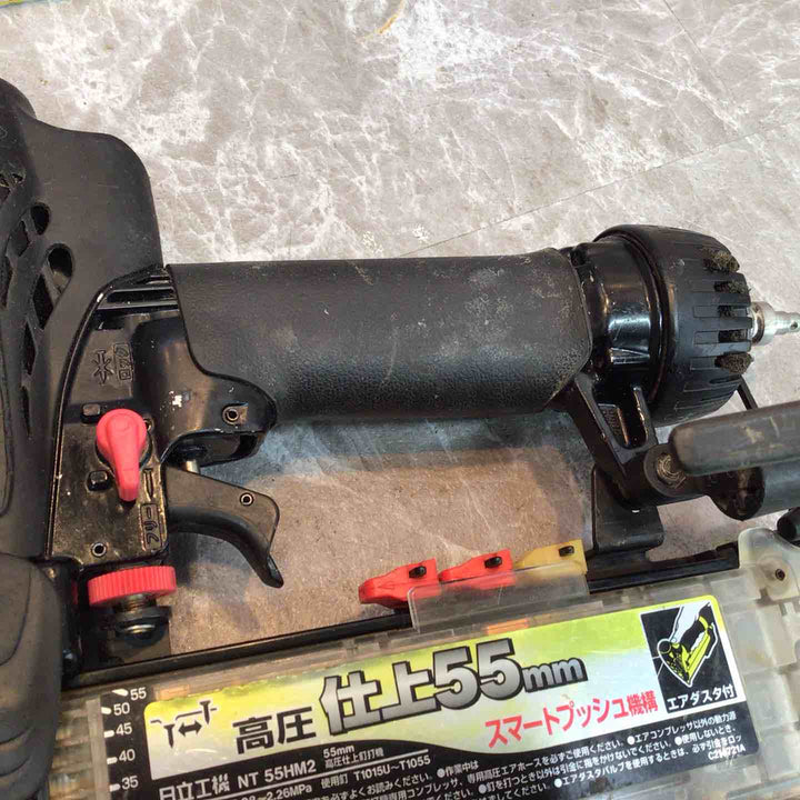 ★ハイコーキ(HIKOKI ※旧:日立工機) 高圧フィニッシュネイラ NT55HM2(B)【八潮店】