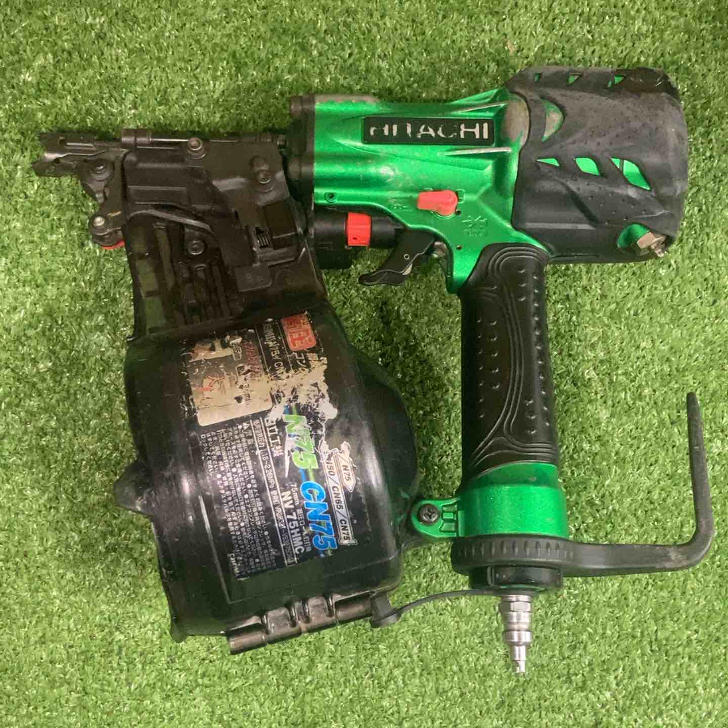 ☆ハイコーキ(HIKOKI ※旧:日立工機) 高圧エア釘打ち機 NV75HMC(L