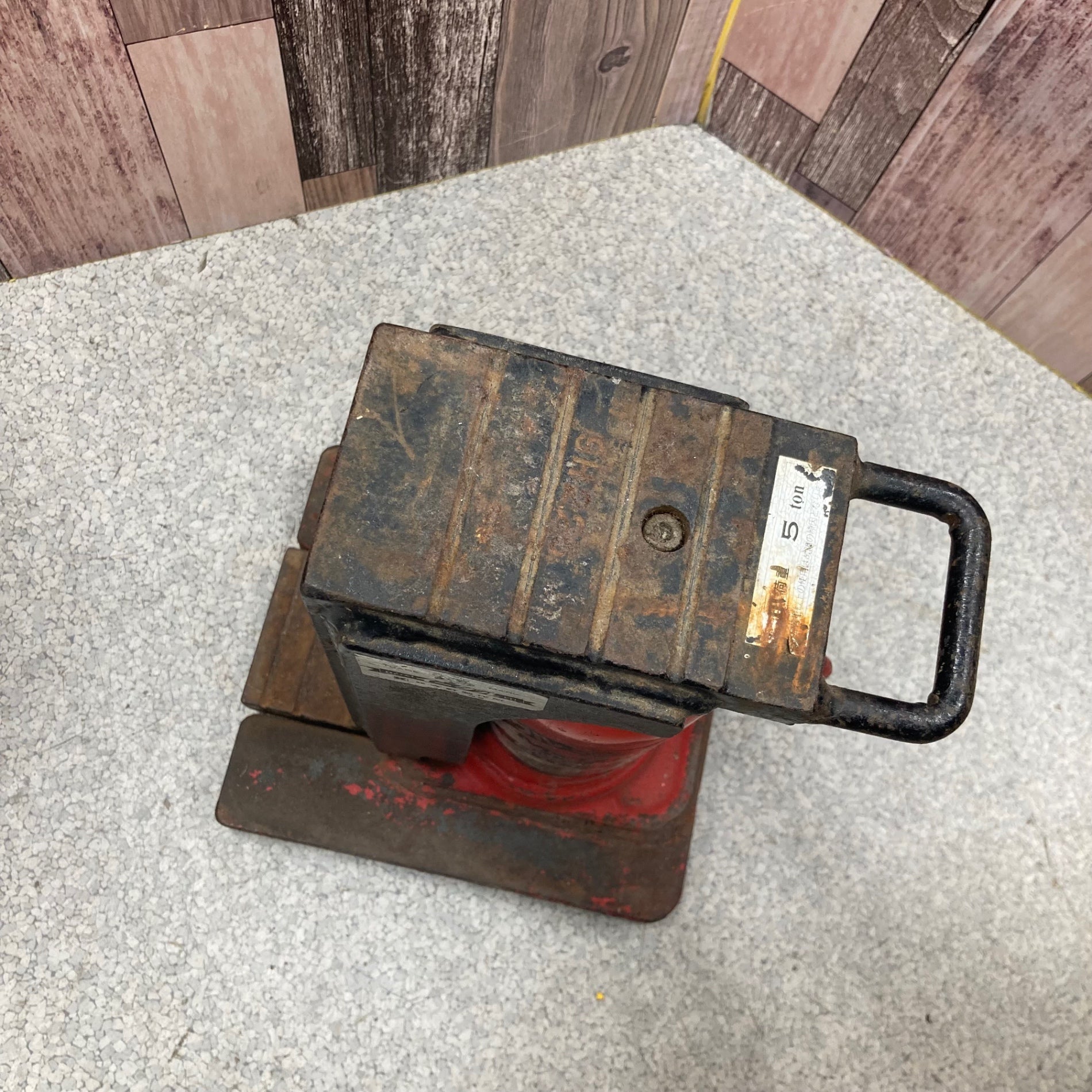 今野製作所 イーグル爪付きジャッキ M-100 5t【八潮店】 – アクト