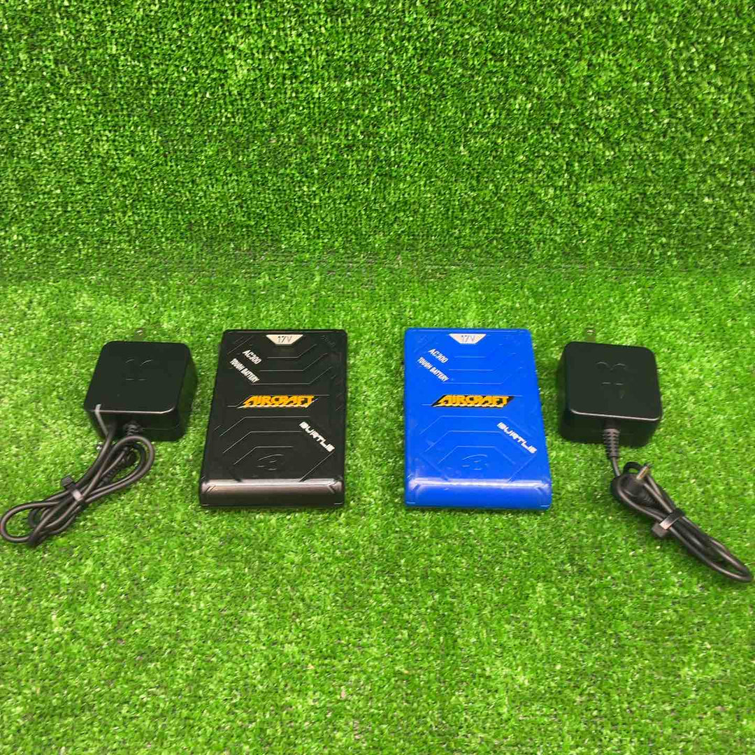 BURTLE バートル エアークラフト リチウムイオンバッテリー AC300 オーシャンブルー、ブラック 2点セット【藤沢店】