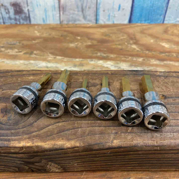 ▲ネプロス(nepros) 9.5sq.ヘキサゴンビットソケットセット[6コ組]NTBT306A【柏店】