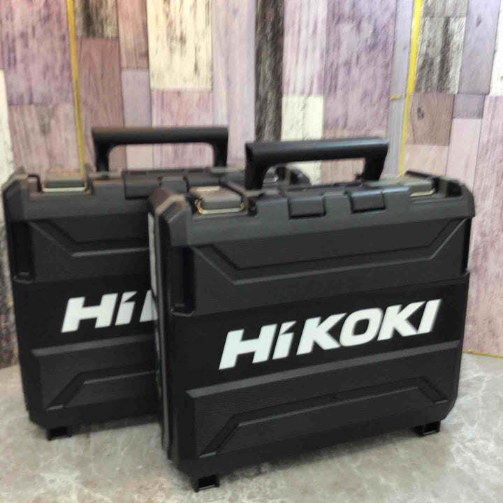 【未使用品】ハイコーキ Hikoki 36V コードレスインパクトドライバ スパイダーイエロー WH36DD(2XHYSZ) 2台セット【八潮店】
