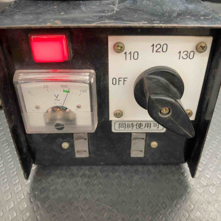 【現状品】◇トモサダ(友定) パーフェクトトランス T-1 昇圧器 2kVA 100V 昇圧確認済み。【鴻巣店】