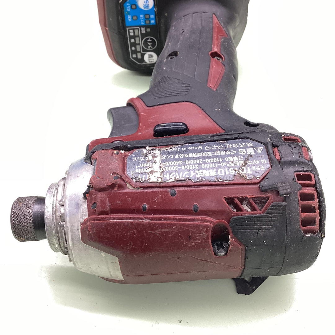 〇マキタ（14.4v 3.0Ah）コードレスインパクトドライバー TD161DRFXAR【越谷店】