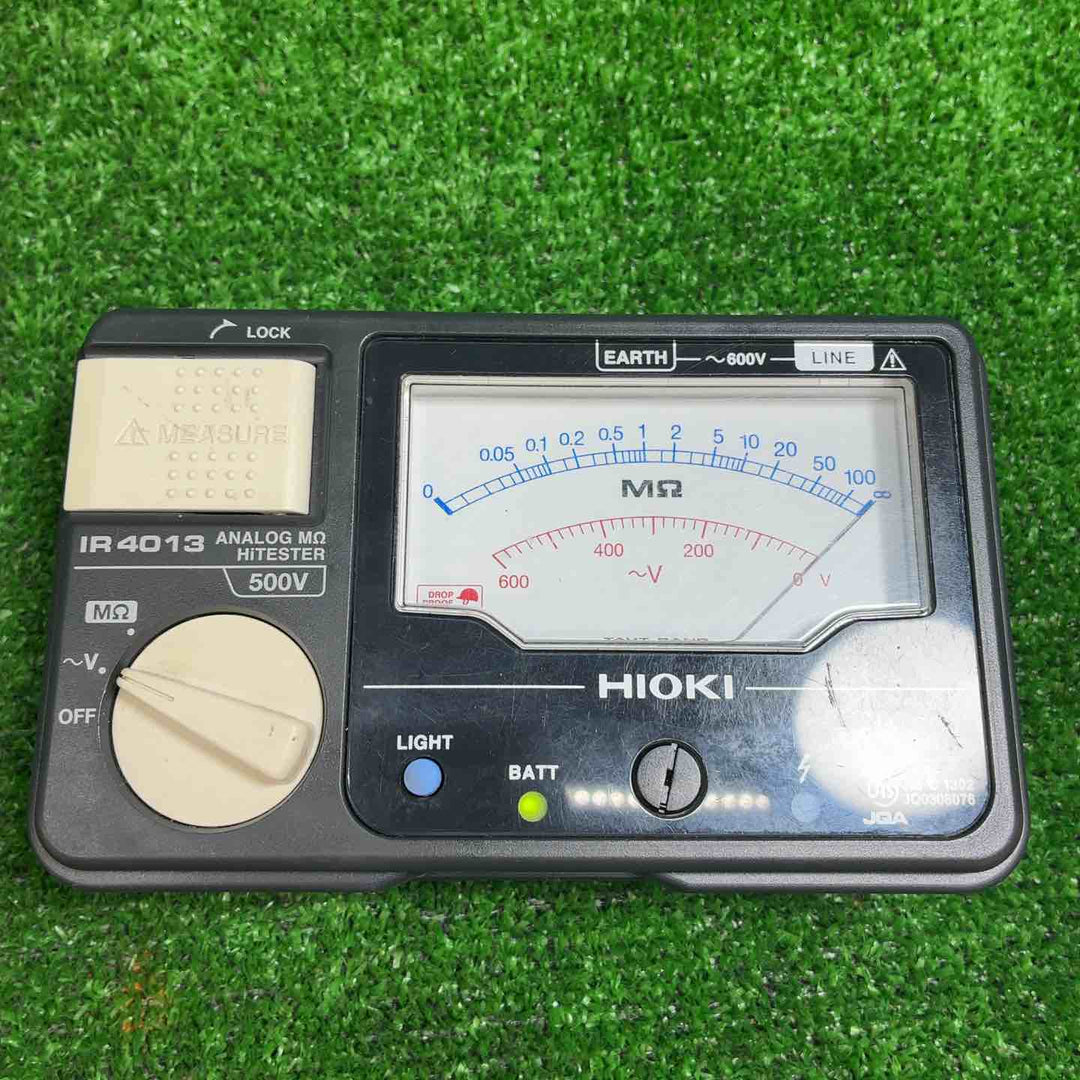 【現状品】HIOKI(日置電機) 絶縁抵抗計 アナログメグオームハイテスタ IR4013-10【藤沢店】