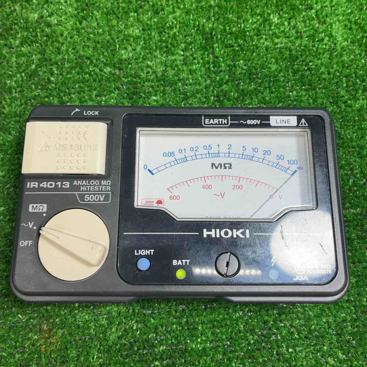 【現状品】HIOKI(日置電機) 絶縁抵抗計 アナログメグオームハイテスタ IR4013-10【藤沢店】