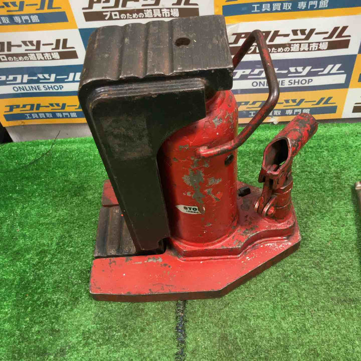 ◇イーグル(EAGLE) レバー回転・安全弁付爪つきジャッキ 爪能力5ｔ G-100【草加店】