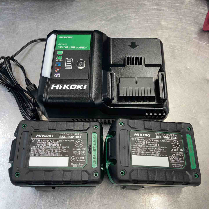 【中古美品】 ハイコーキ(HIKOKI ※旧:日立工機) 36V コードレスインパクトドライバー フレアレッド  WH36DC(2XPRSZ) 【東大和店】