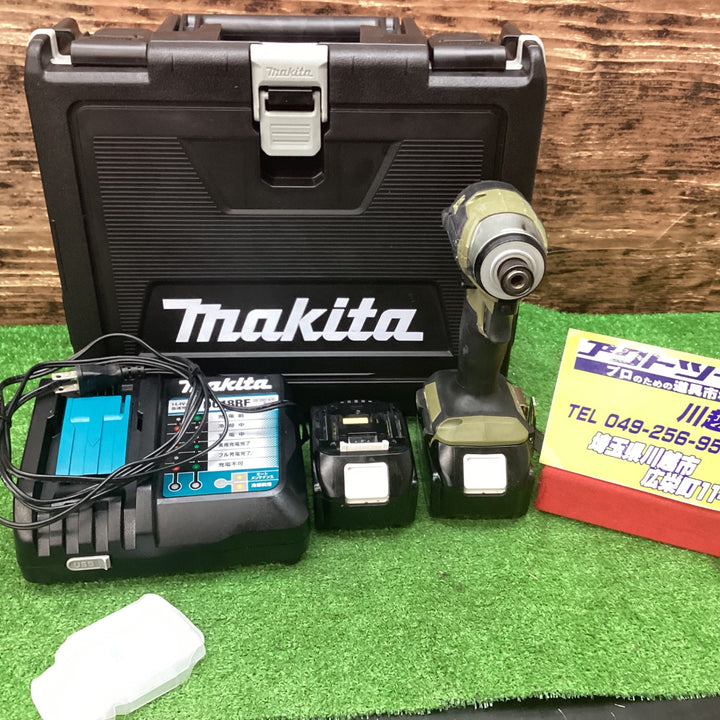 マキタ(makita) コードレスインパクトドライバー TD173DRGXO 最大締付けトルク 180N・m 動作確認済み【川越店】