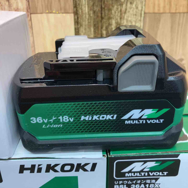 ハイコーキ(HIKOKI ※旧:日立工機) リチウムイオンバッテリー 36V/2.5Ah BSL36A18X 4個セット【八潮店】