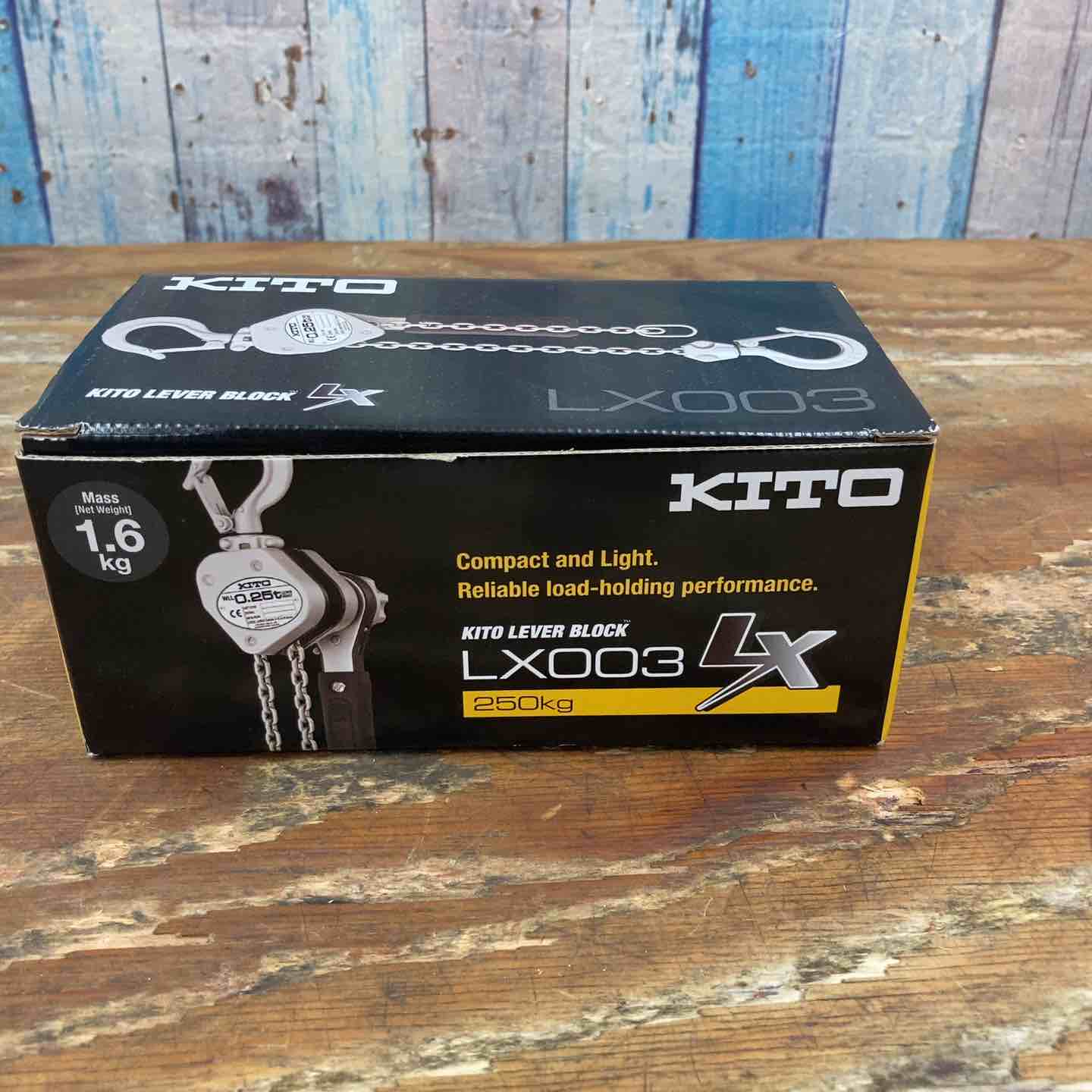 ☆KITO(キトー) レバーブロック LX003 (LX1B)【柏店】 – アクトツール