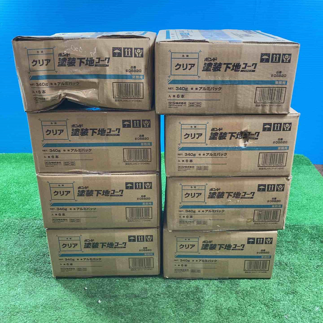 コニシ ボンド 塗装下地コークノンブリード クリア 340g #05820 48本(6本入り×8箱)【岩槻店】