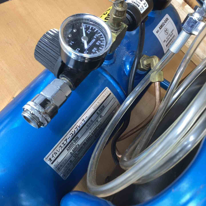 ◇E-Value 常圧エアーコンプレッサー AM02-04N【越谷店】