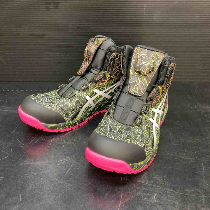 アシックス/asics 安全靴 WINJOB CP304 BOA MAGMA サイズ26.0 1273A147-001 ブラック/ホワイト 限定色【川越店】