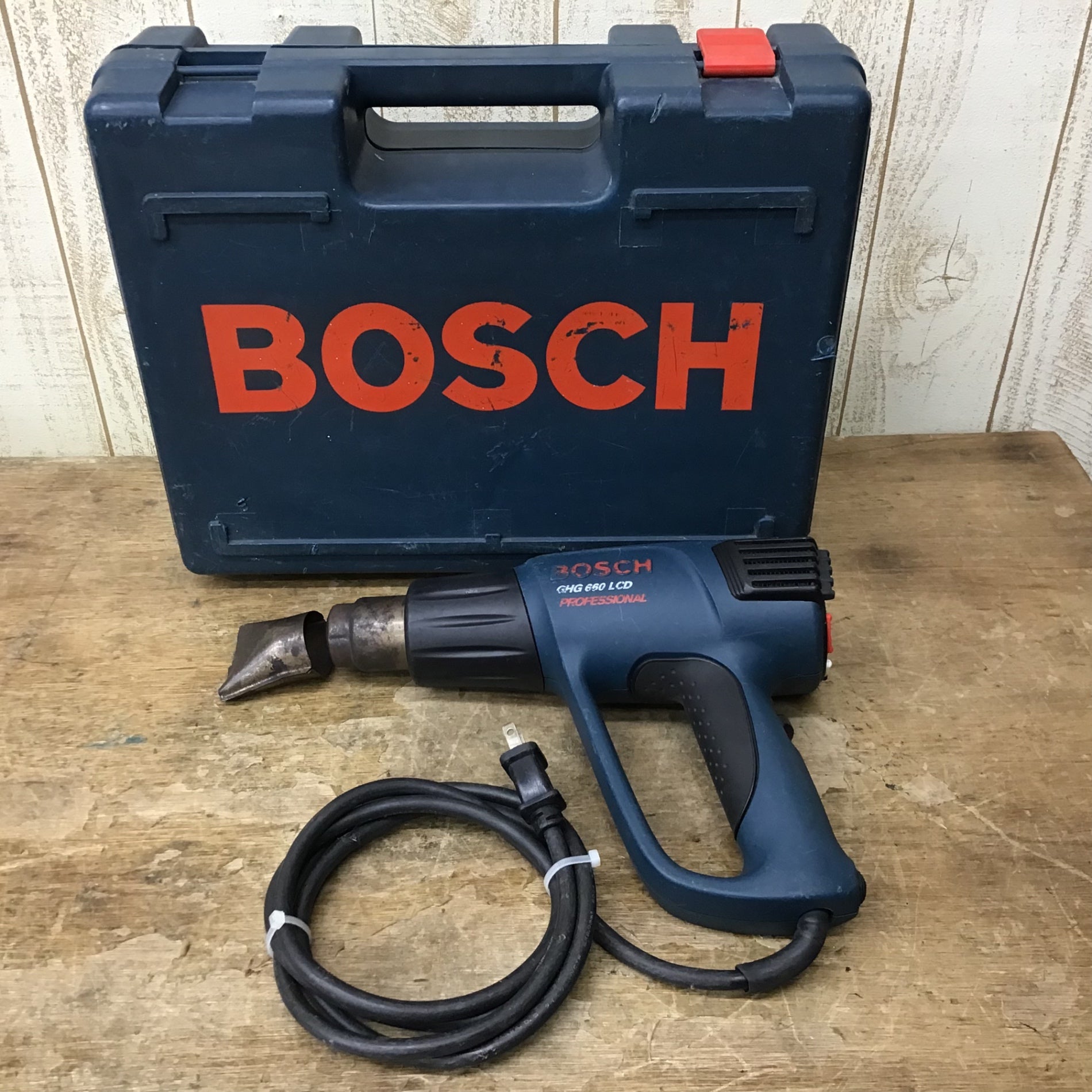 ▽ボッシュ(BOSCH) ホットエアガン GHG660LCD【柏店】 – アクトツール