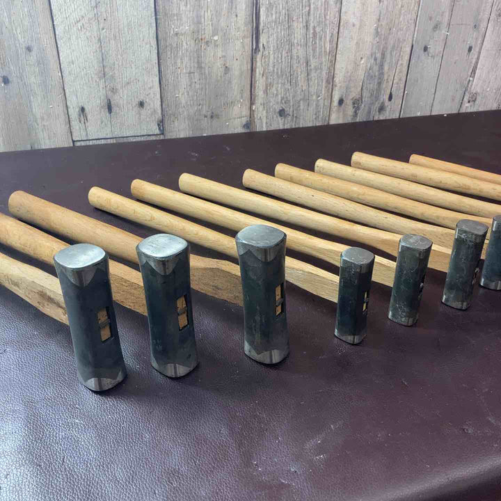 【未使用(店頭展示品)】 銘不明 玄翁 11本まとめ 菱貫？ 【東大和店】
