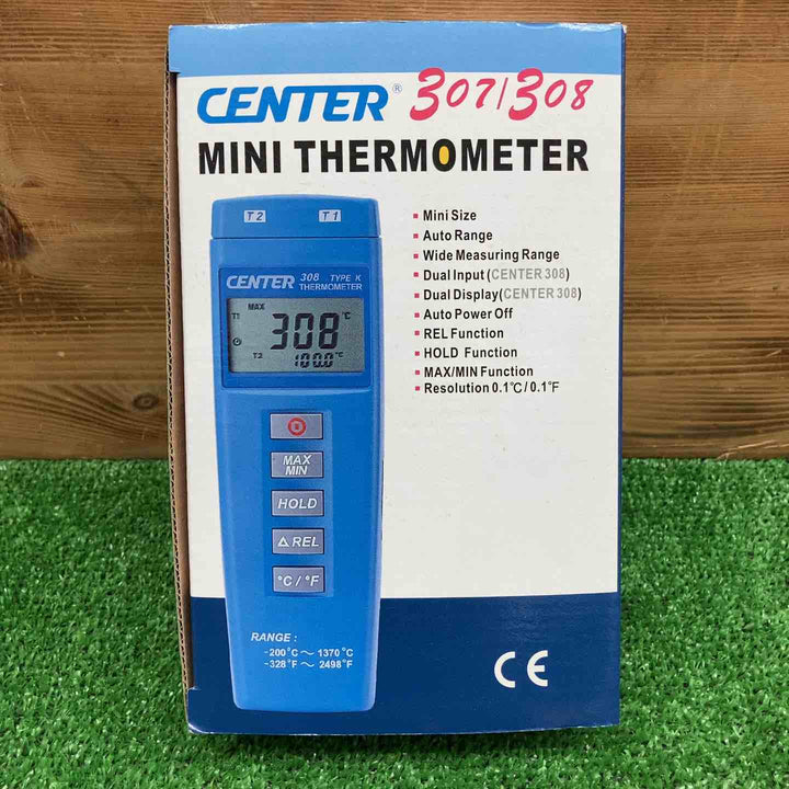 【長期保管品・中古美品】 CENTER デジタル温度計 307 【鴻巣店】