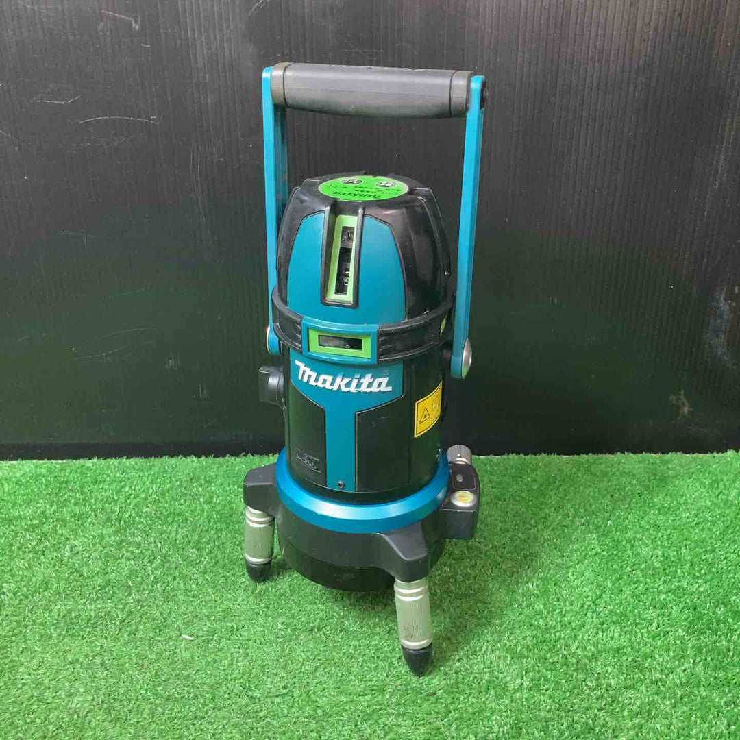 【中古品】◇マキタ(makita) フルライン 追尾 コードレスレーザー墨出し器 SK506GDZN (SK506GDN) ※足に破損箇所有り※【岩槻店】