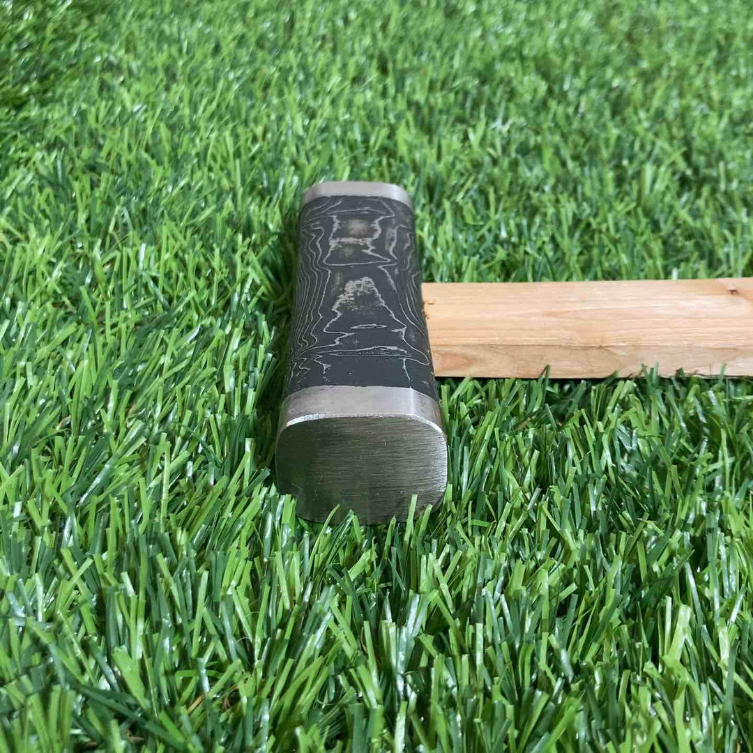 ◇道心斎正行 木目 黒 玄翁(四角)正行作柄付【戸田店】