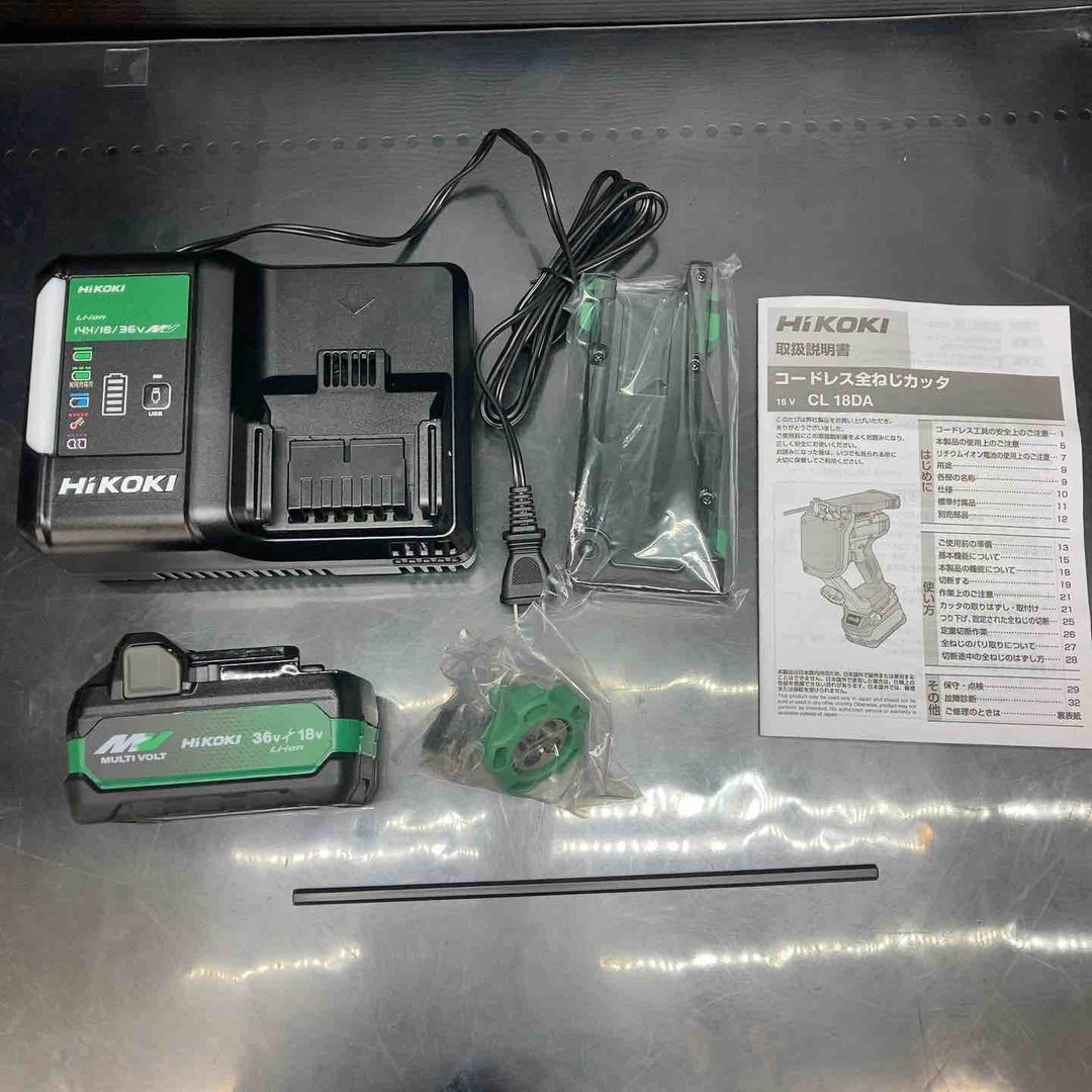 【未使用品】ハイコーキ(HIKOKI) 18Vコードレス全ネジカッタ CL18DA(XPZ)【川越店】
