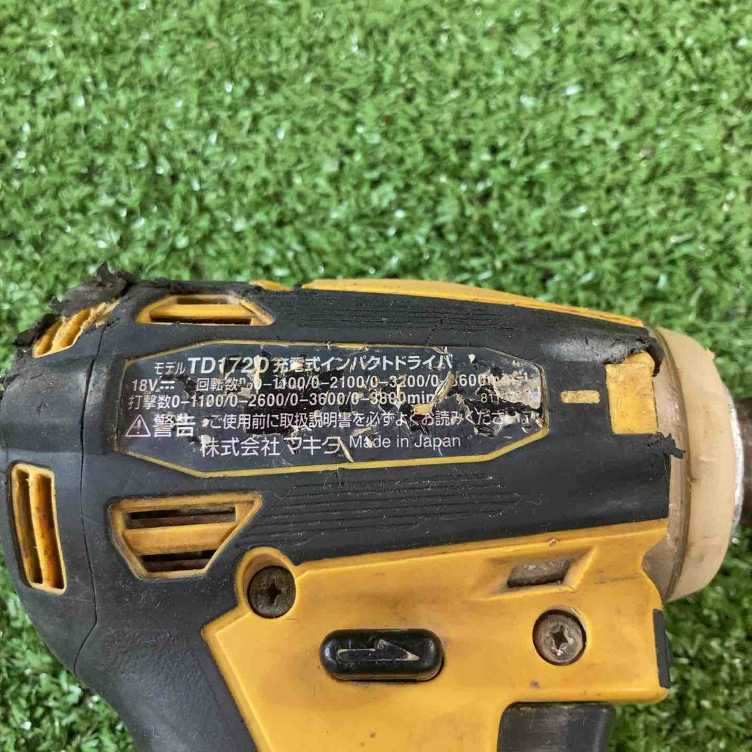 ★マキタ(makita) コードレスインパクトドライバー TD172DZFY【川崎店】
