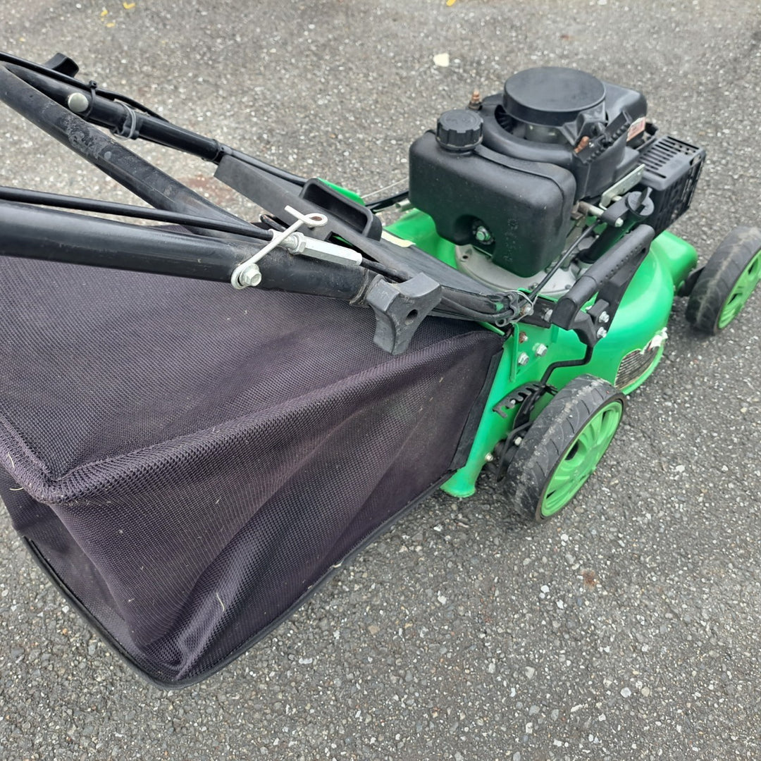 【店頭受取り限定】HAIGE エンジン手押し式芝刈機 芝刈り機 3.5馬力 HG-ESN158T【岩槻店】