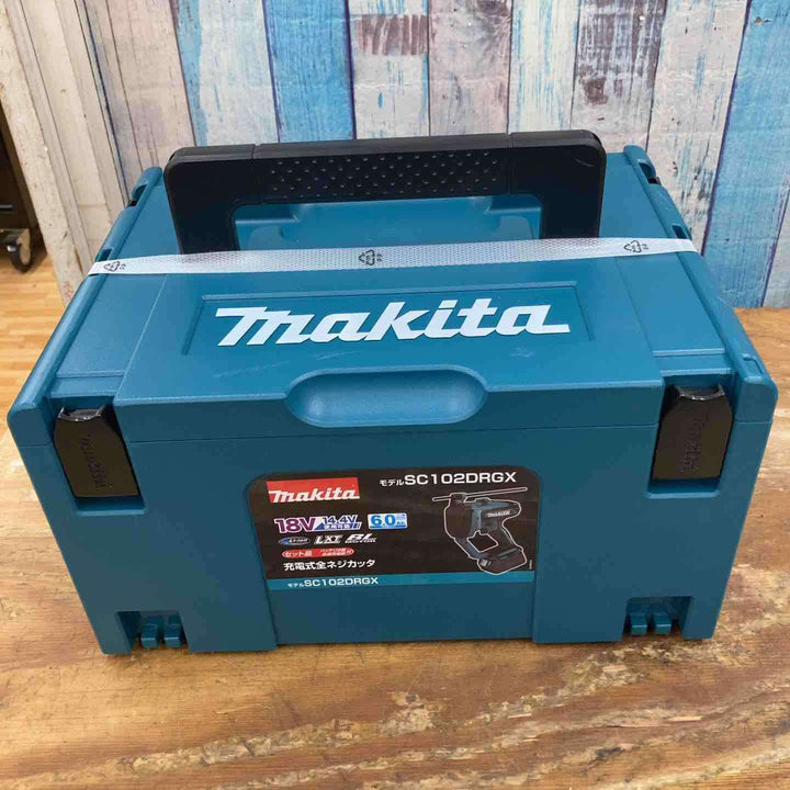 【未使用品】★マキタ(makita) コードレス全ネジカッター SC102DRGX 18V/14.4V 純正18Vバッテリー2個&充電器付き【柏店】