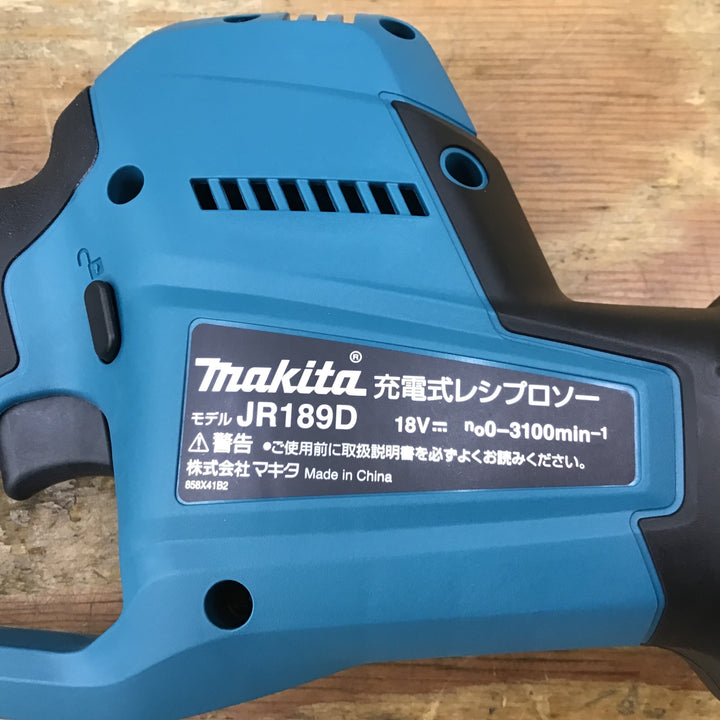 ★マキタ(makita) 18Vコードレスレシプロソー JR189DZ 本体のみ【柏店】