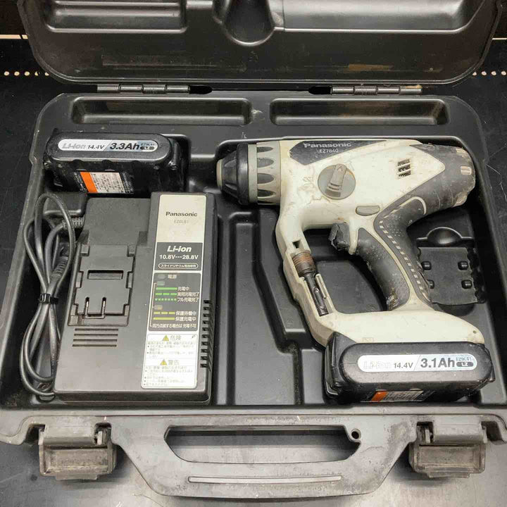 ★パナソニック(Panasonic) コードレスマルチハンマドリル EZ7840LZ2S-B【川越店】