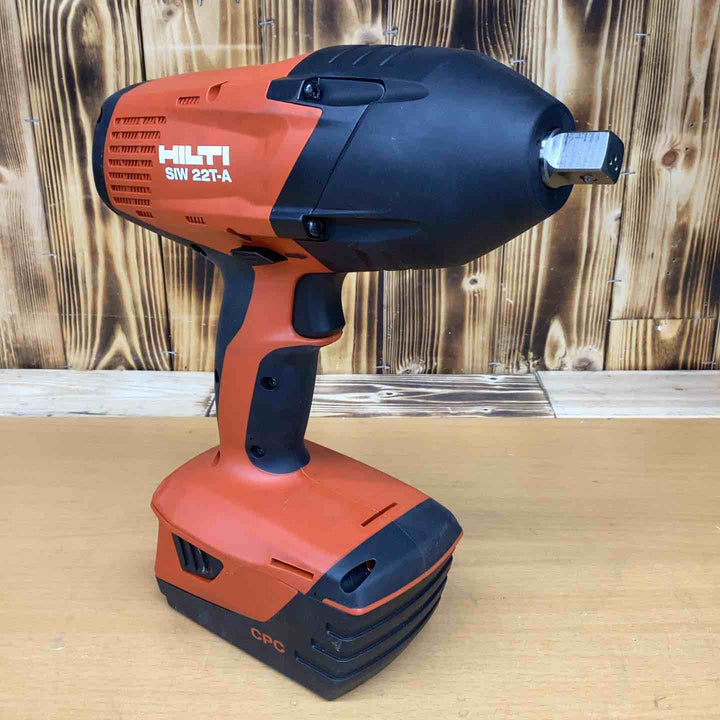 HILTI ヒルティ 充電式インパクトレンチ SIW22T-A バッテリー×2 充電器 ソケット4個 ケース付き【越谷店】