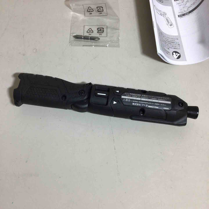 ★マキタ(makita) 7.2V コードレスペンインパクトドライバ TD023DZB(本体のみ)【戸田店】