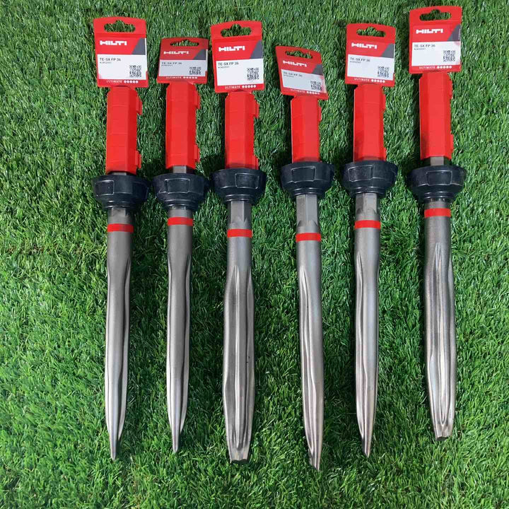 ◇HILTI フラットポイントチゼル ブルポイント TE-SX FP 36 6本セット【戸田店】
