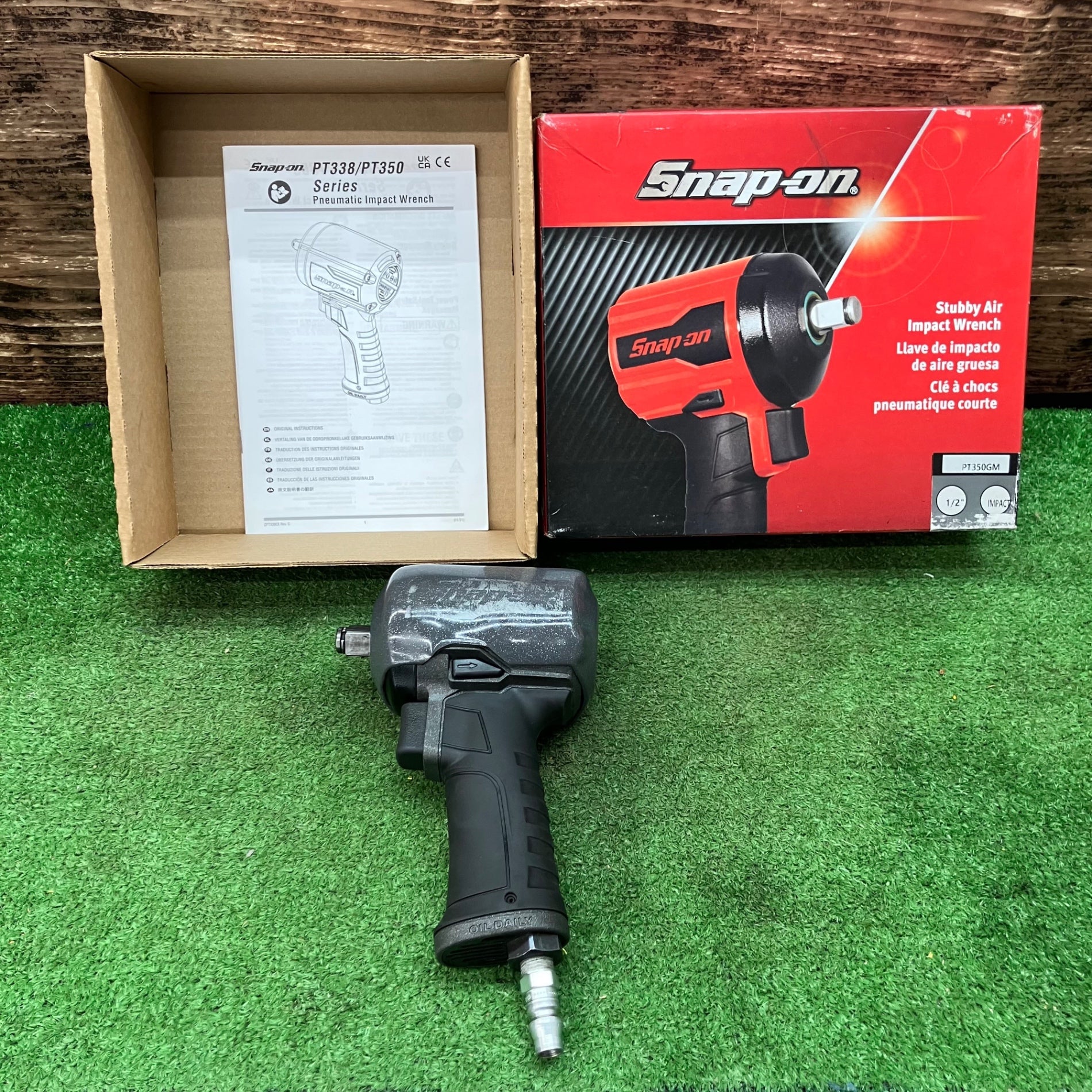 中古 Snap-on スナップオン 3/8 常圧 エアインパクトレンチ MG31