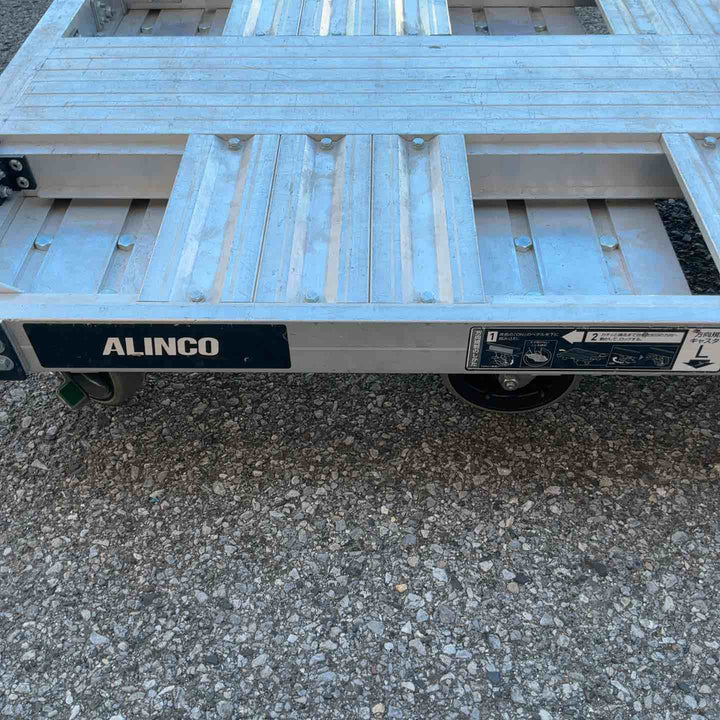 【店頭受取り限定】台車 6輪 1t 平台車 ダンク MTR1000 750x1200mm アルミ製 方向規制機能付 最大積載質量1000kg【草加店】