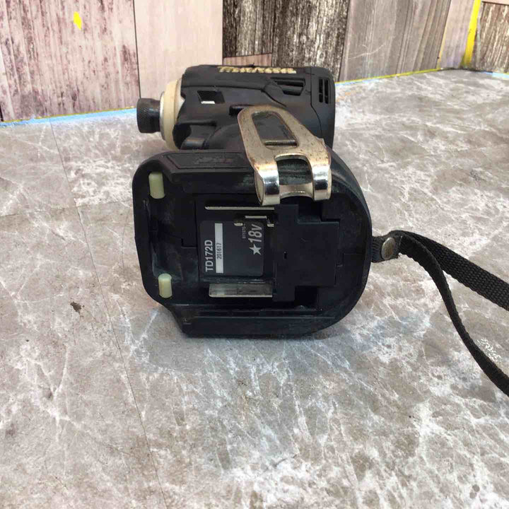 ★マキタ(makita) コードレスインパクトドライバー TD172DRGXB【八潮店】