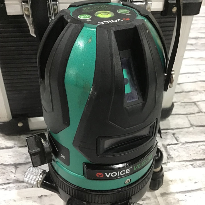 〇VOICE グリーンレーザー墨出し器 VLG-3X【川口店】