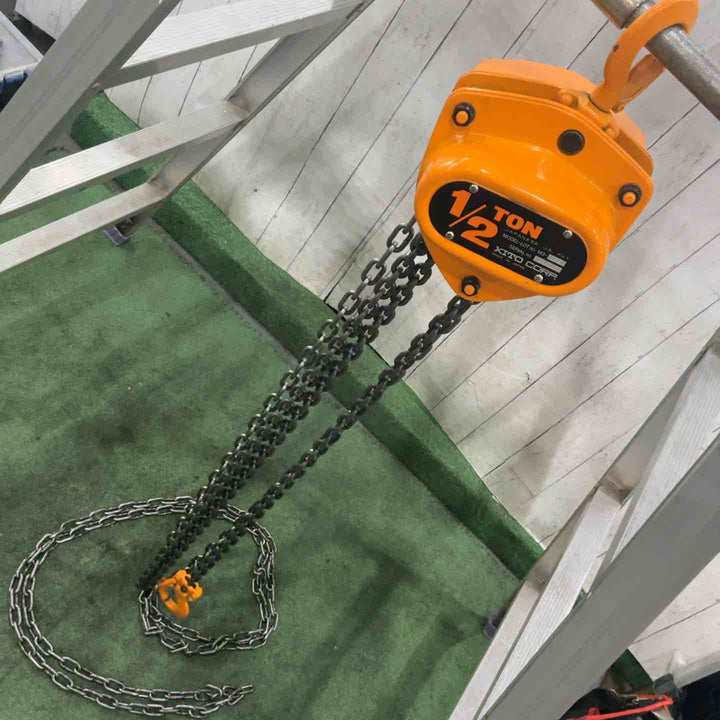 ◇KITO チェーンブロック M3形 0.5ton CB005【川口店】