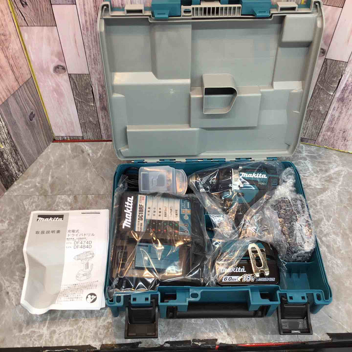 ★マキタ(makita) コードレスドリルドライバー DF484DRGX【八潮店】