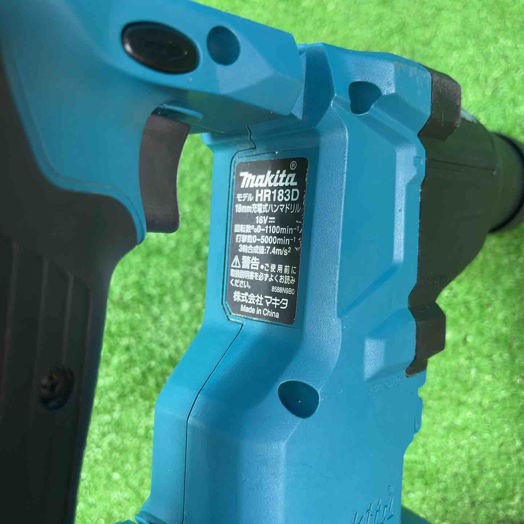 ★マキタ(makita) コードレスハンマドリル HR183DZKV 18V6.0Ahバッテリー付【岩槻店】