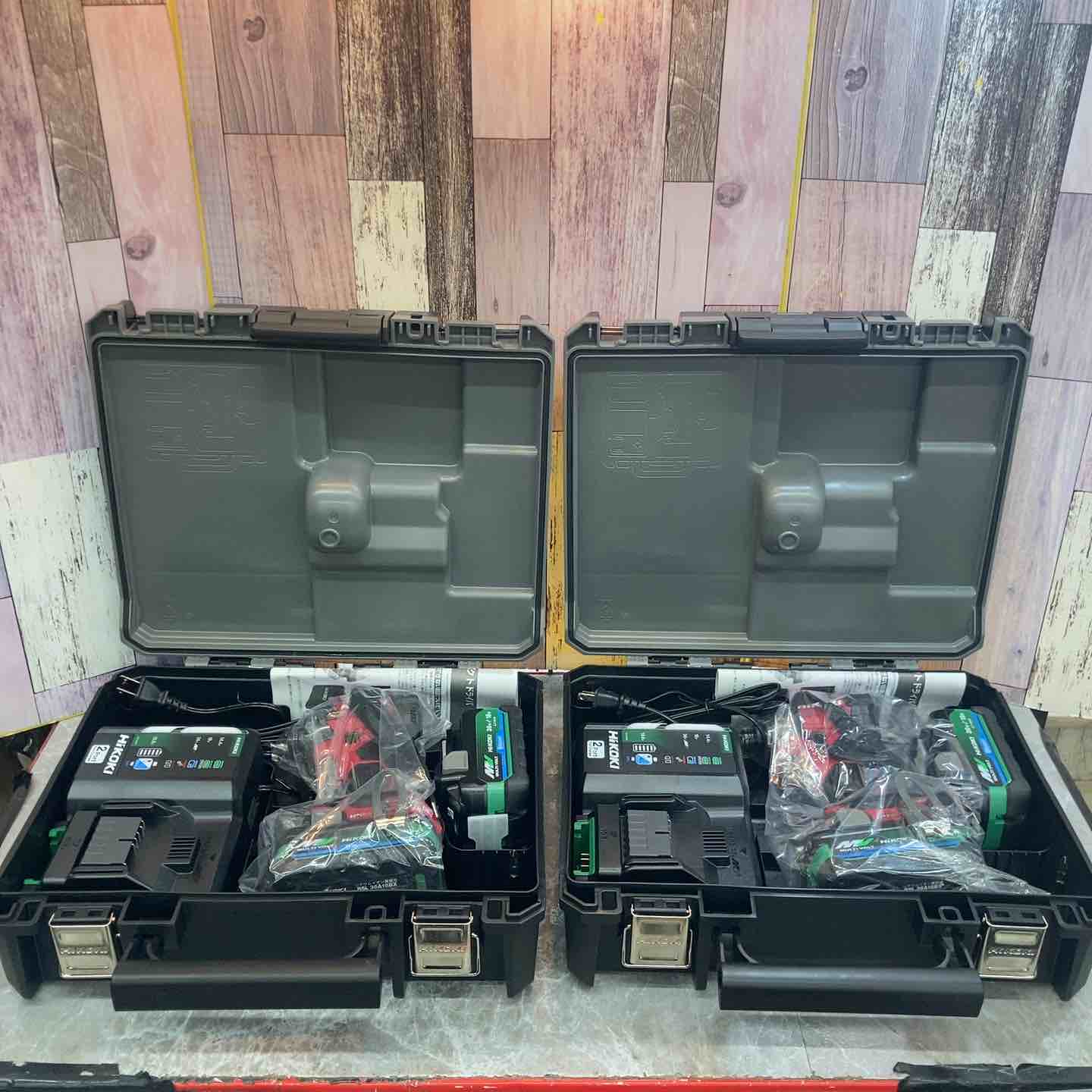 未使用品】2台セット Hikoki ハイコーキ WH36DD(2XHRSZ) スコーピオン