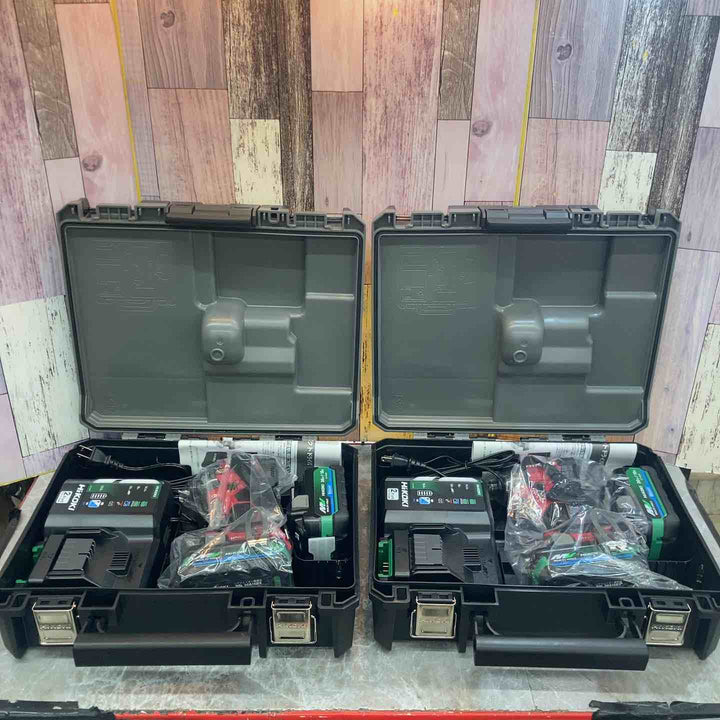【未使用品】2台セット Hikoki ハイコーキ WH36DD(2XHRSZ) スコーピオンレッド コードレスインパクトドライバー【八潮店】